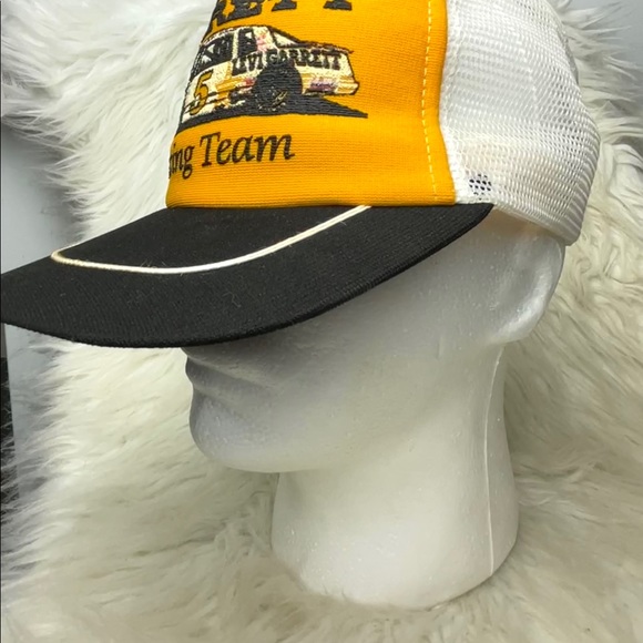 VINTAGE Levi Garrett Racing Team #5 Hat  NASCAR Trucker Hat Geoff Bodine - RARE - Picture 4 of 14